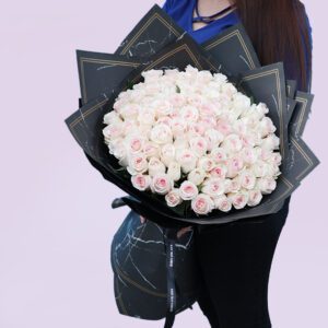 Delightful Light Pink Rose Bouquet