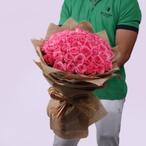 Ravishing Pink Rose Bouquet