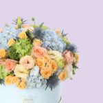 2 Elegant Flowers in a Box