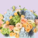 4Elegant Flowers in a Box