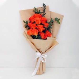 Classic Orange Roses