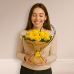 Prominent Yellow Roses (3)