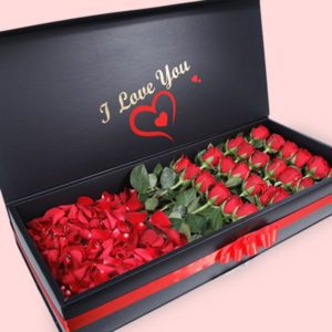 Valentine Surprise Rose Box