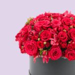 3 Eternal Love Red Flower Box