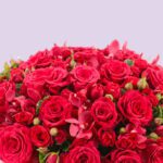 4 Eternal Love Red Flower Box