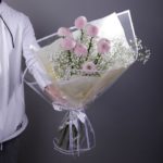 Elegant Purple PingPong Bouquet