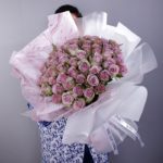 Purple Roses - 50 stems-1