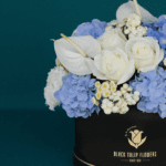 White and Blue Sky Flower box-2