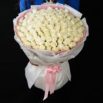 Eternal White Bouquet by Black Tulip Flowers