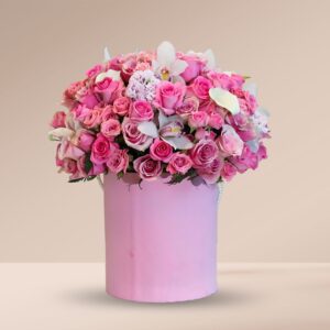 Pastel Blooms with Box