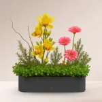 Majestic Blooms in White Box