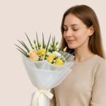 Peachy Floral Beauty