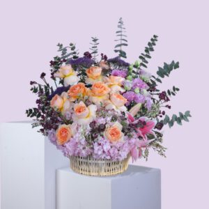 Radiant Bloom Basket