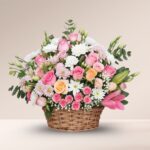 Whimsical Garden Delight Basket