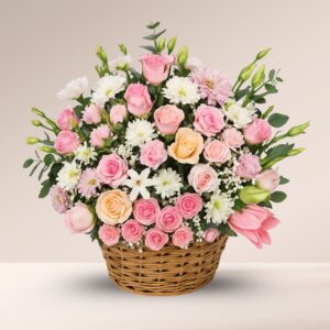 Whimsical Garden Delight Basket